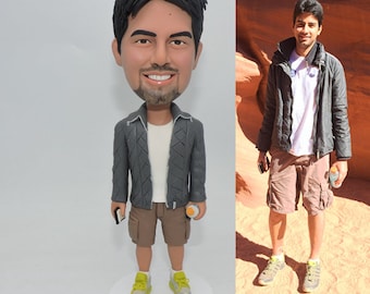 Make Your Own Bobblehead, Personal bobblehead, custom bobbleheads from photo, fully custom bobblehead, customized bobblehead made to order