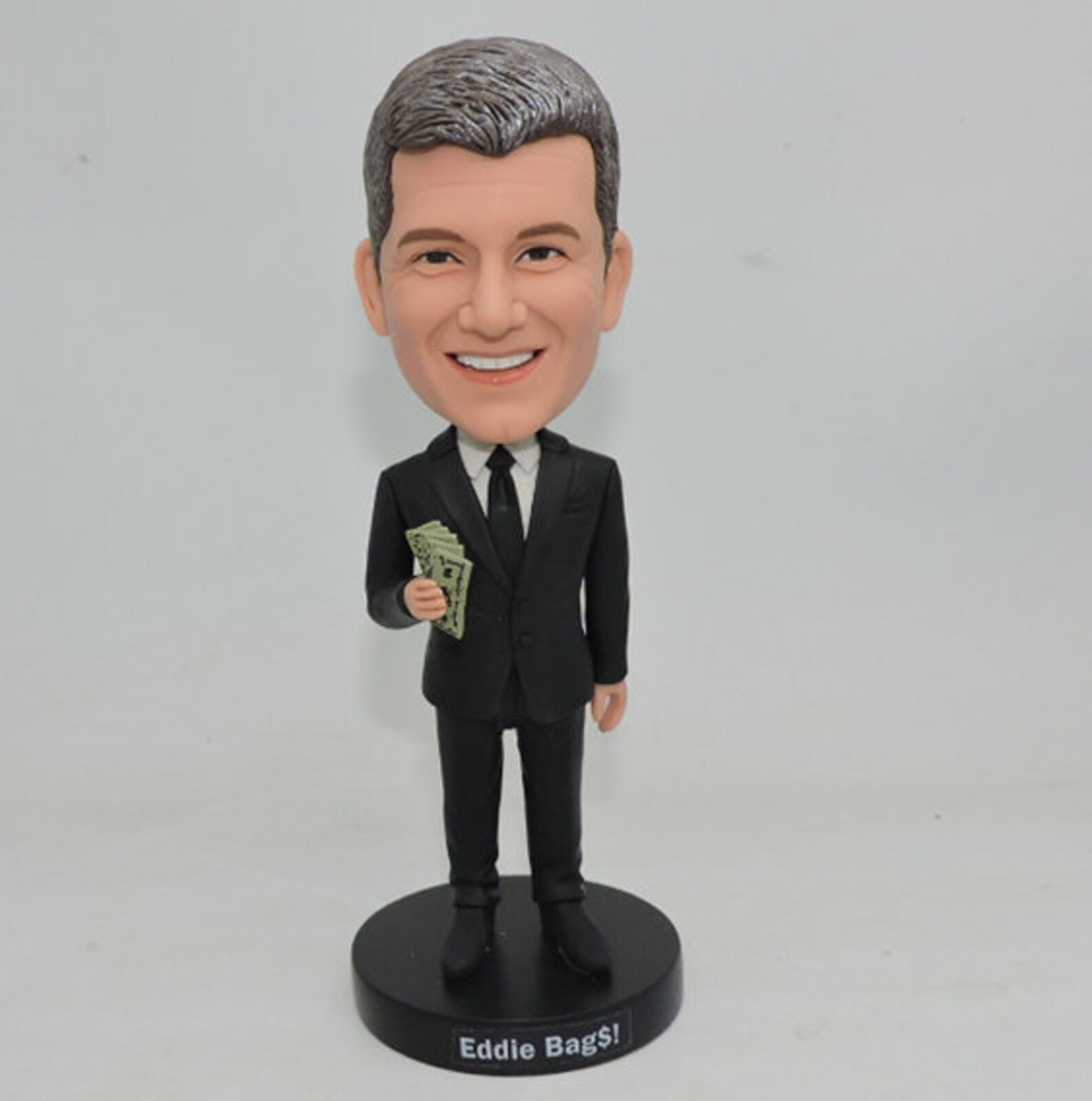 Custom bobbleheads with Dollars best custom gift for Boss Etsy