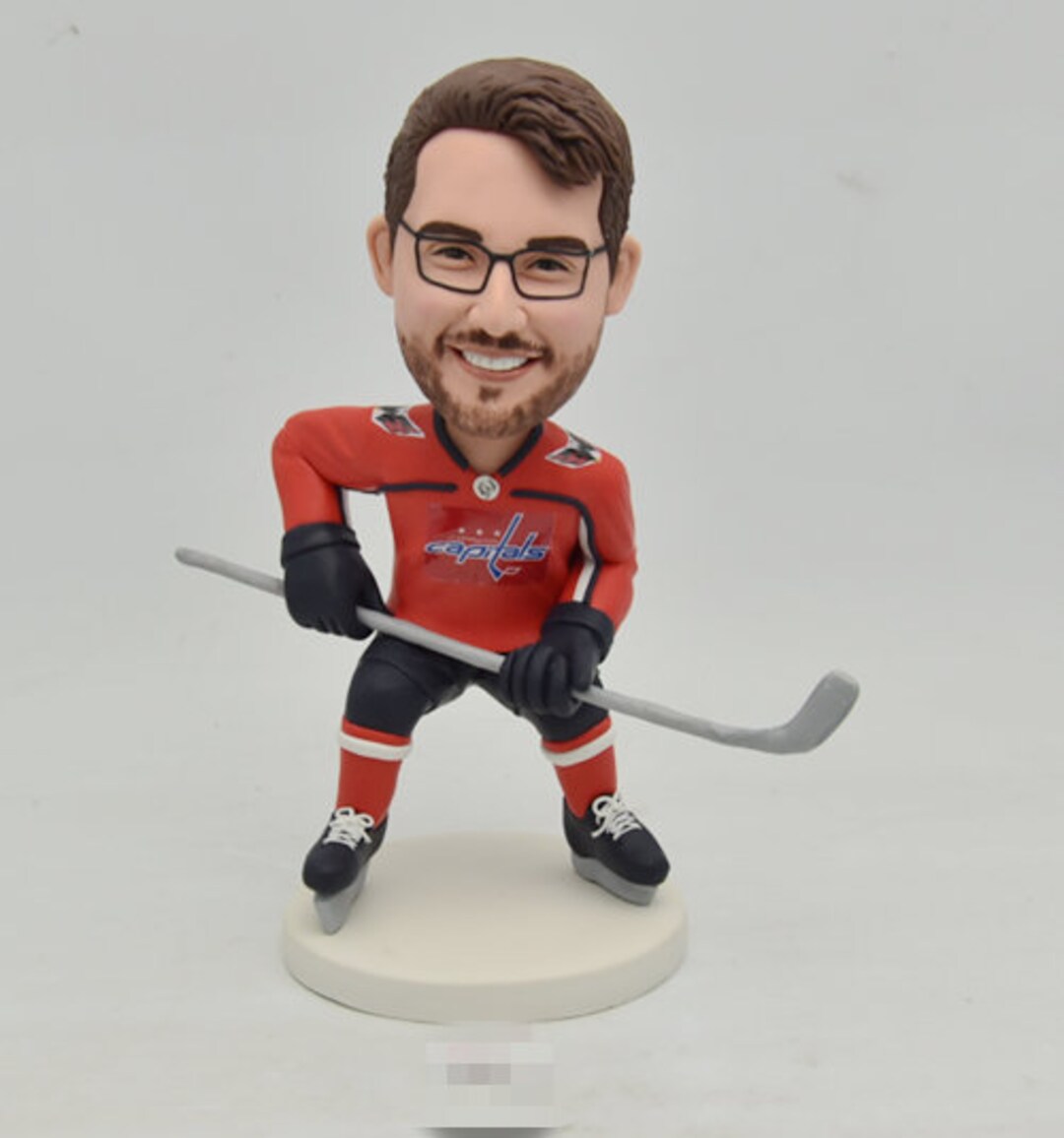 Custom Hockey Bobblehead, Personalized Bobblehead Hockey, Make a Bobblehead for Hockey Player