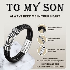 Bracelet for son from mom deals