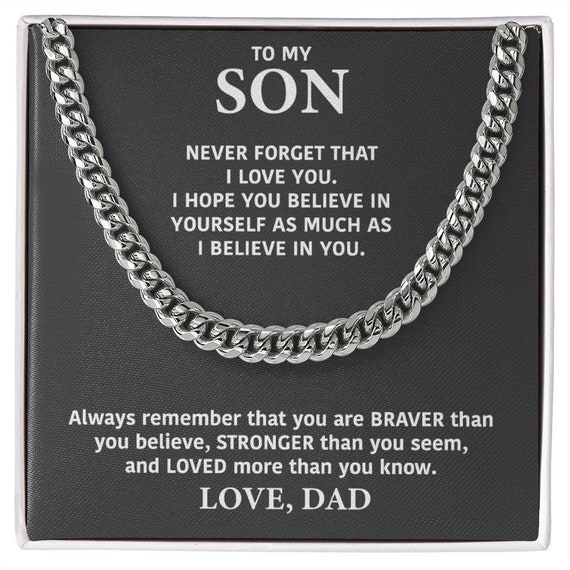 Graduation necklace for son clearance