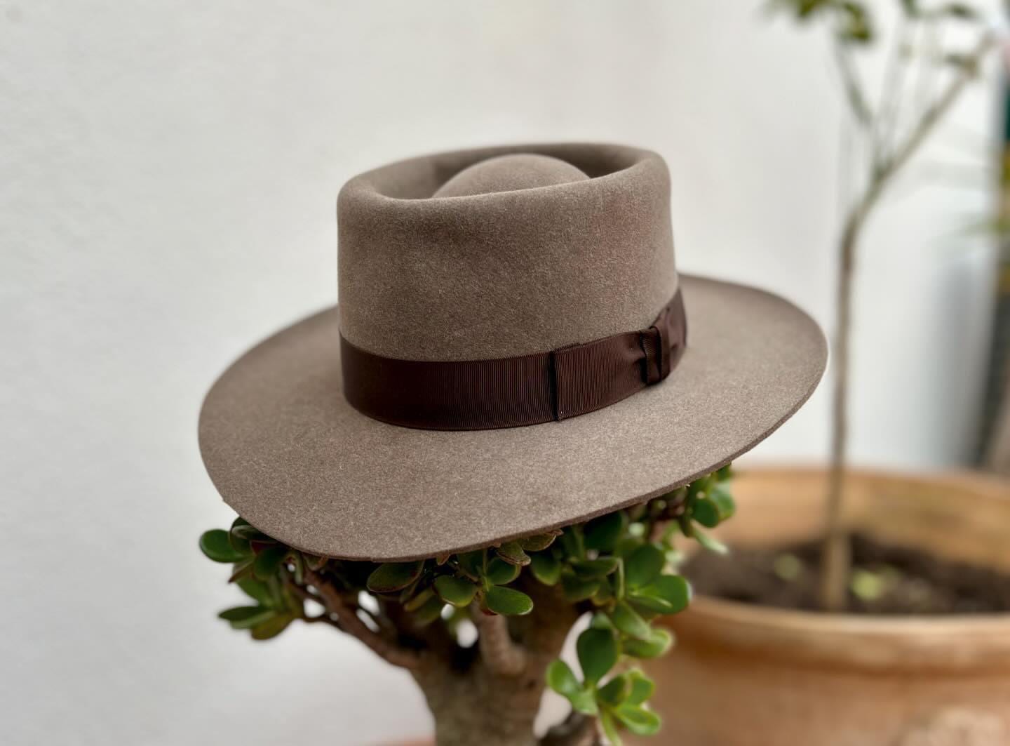 【超美品】Herbert Johnson フェルトハット ハーバートジョンソンインディージョーンズラビットファー