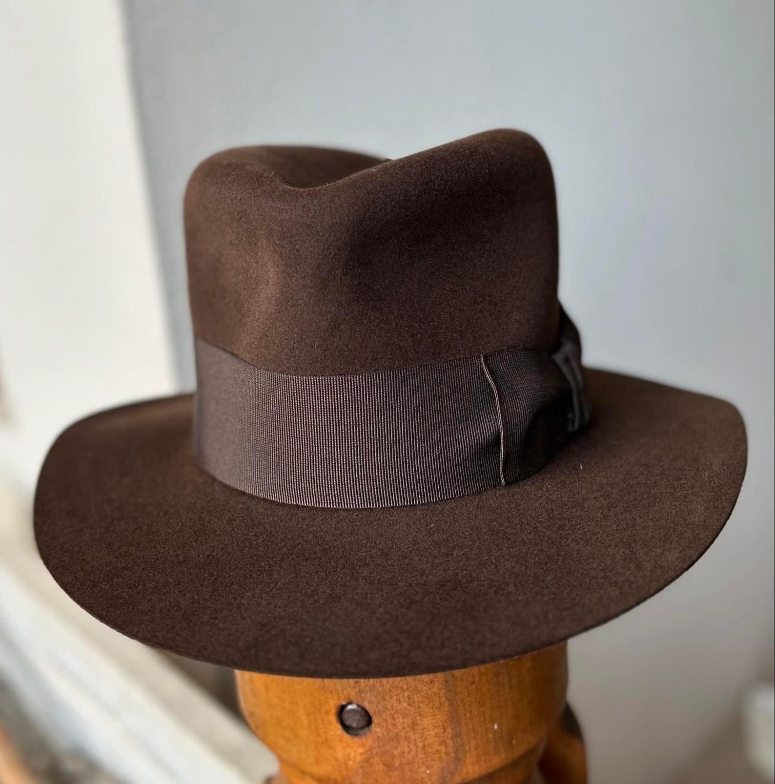 Double Fedora Rabbit Young Indy Fedora (rabbit) - Etsy