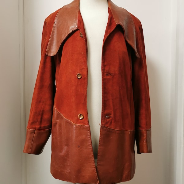Vintage Lederjacke