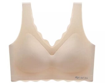 High Comfort Seamless Bra, Breasts Contouring Natural Push Up Bra, New Technology Wireless Bra, Invisible Bra, Comfortable Bralette Bra