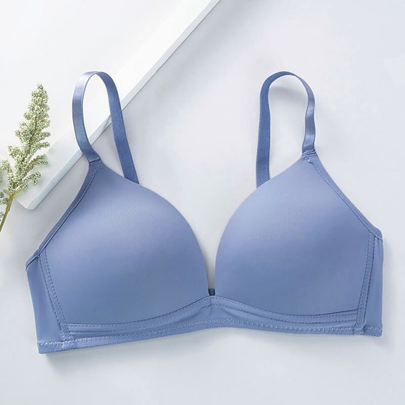 Simple Casual Push up Bralette, Seamless Push up Bra, Soft Padded