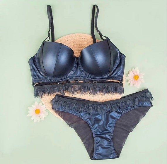 womens sexy lingerie sets Women's Sexy Lace Lingerie Set - Embroidered Bra & Panty, Intimate Underwear  from Dhgate Bras Sets