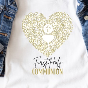 Eucharist Catholic Gift For 1st Holy Communion Girls Shirts Eucharist Catholic Gift For 1st Holy Communion Girls Shirts