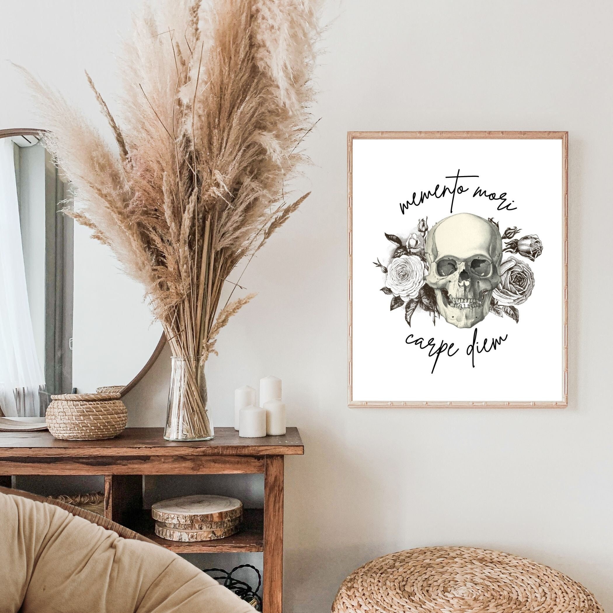 Memento Mori Printable Poster Traditional Catholic Digital - Etsy