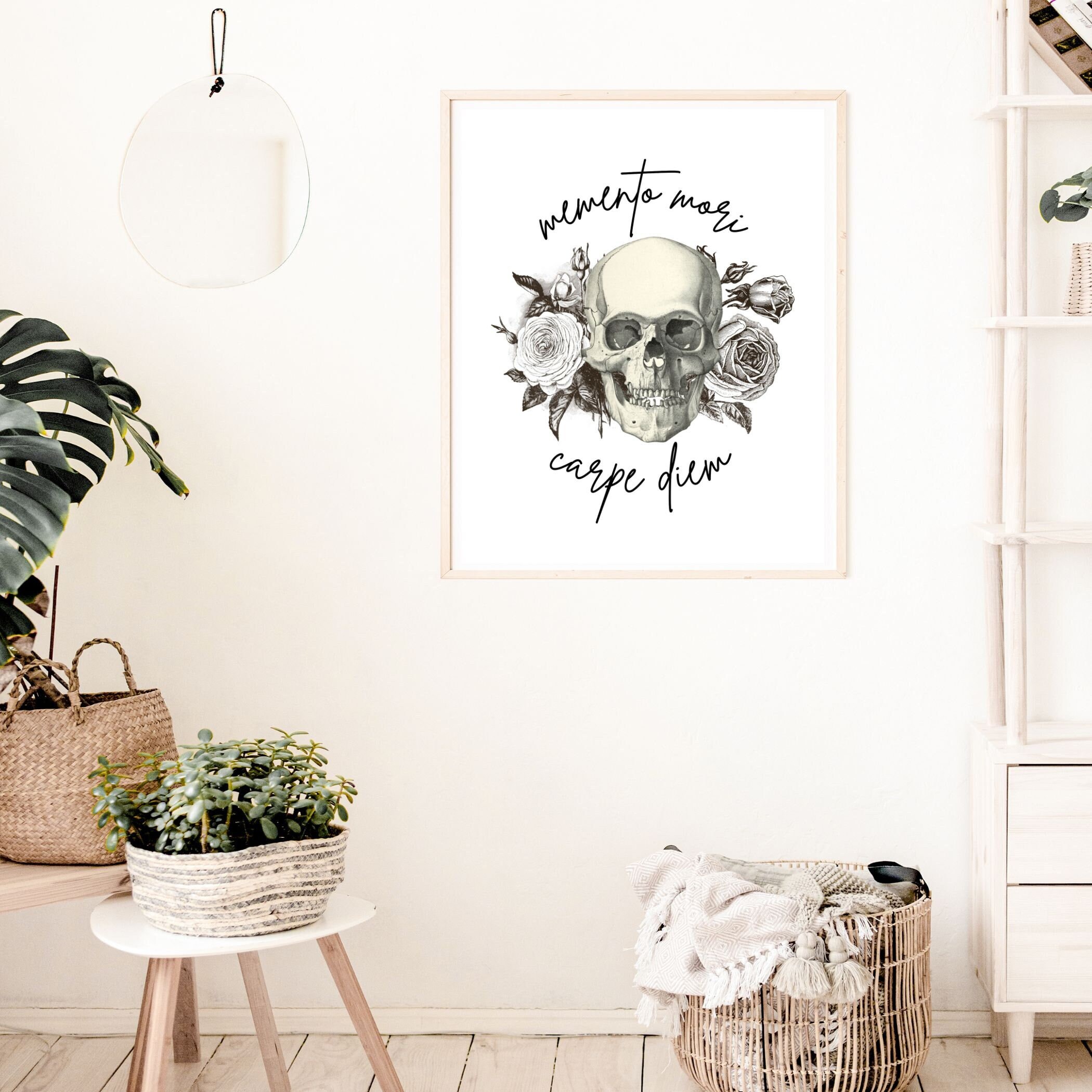 Memento Mori Printable Poster Traditional Catholic Digital - Etsy