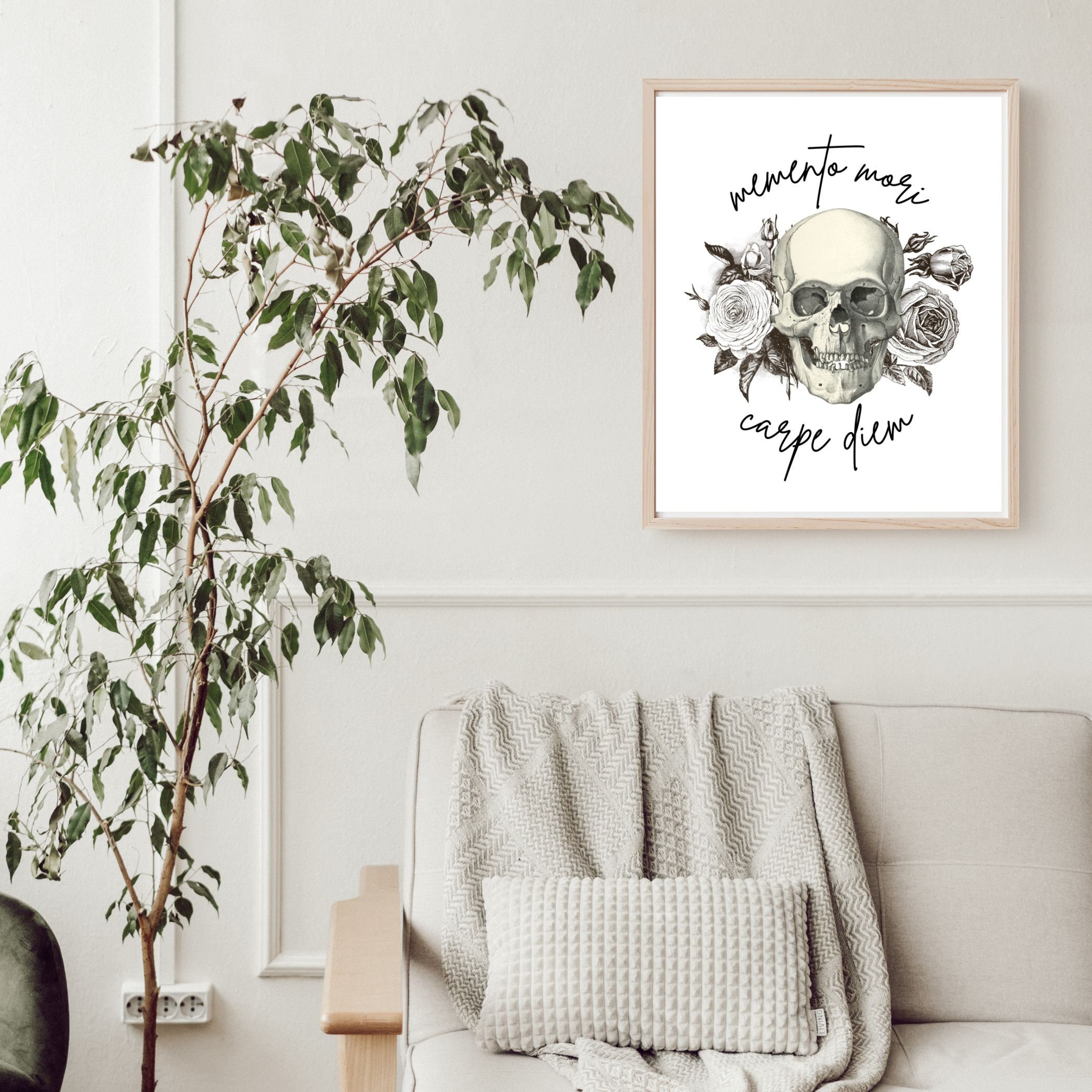 Memento Mori Printable Poster Traditional Catholic Digital - Etsy