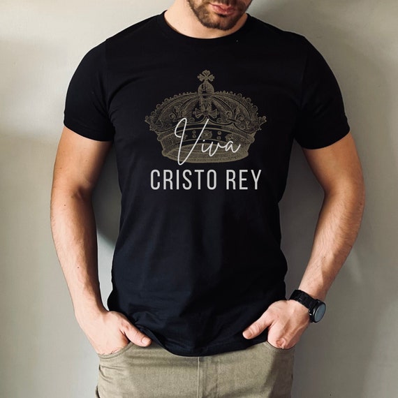 Viva Cristo Rey Catholic T-shirts Christ Sweden
