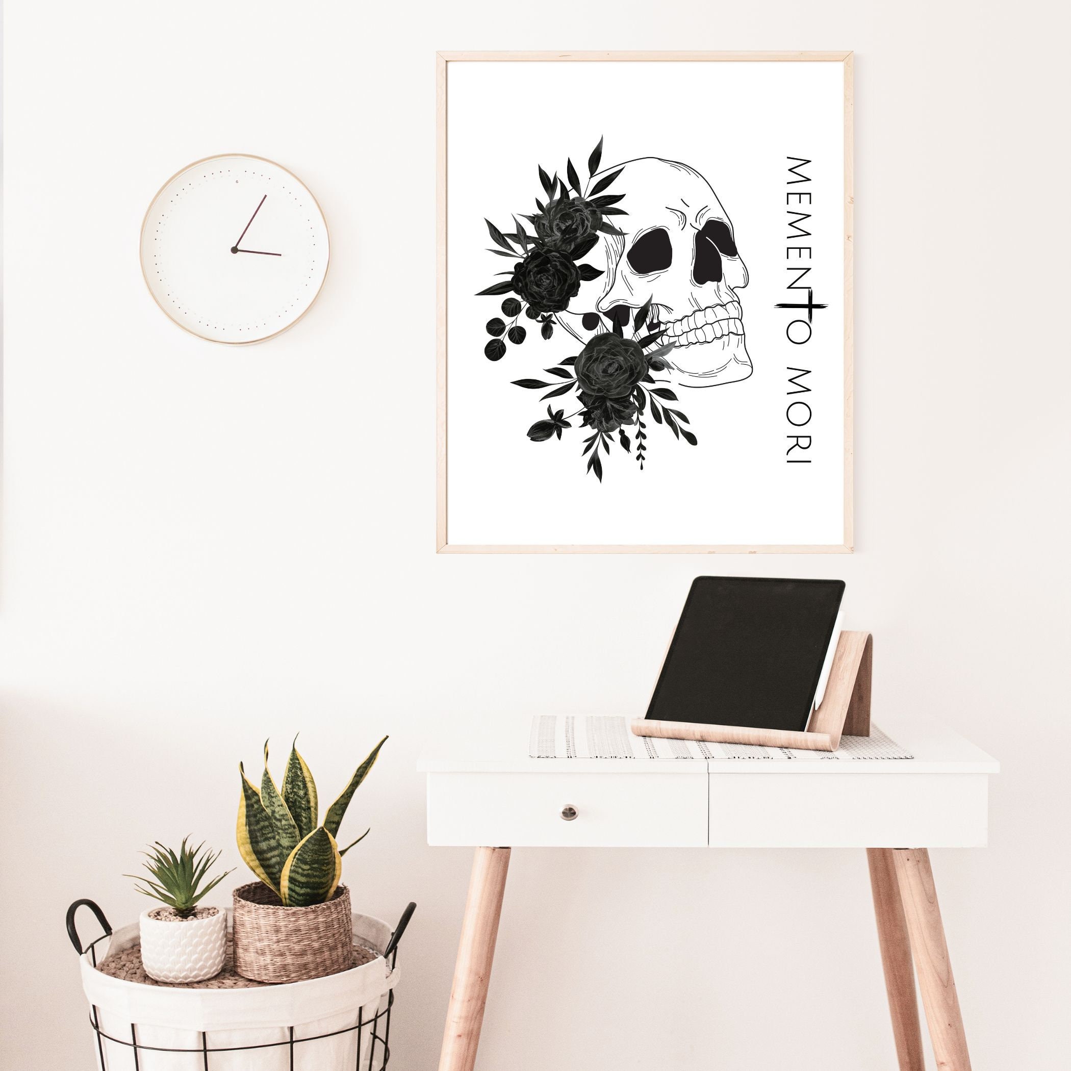 Memento Mori Printable Poster Traditional Catholic Digital - Etsy