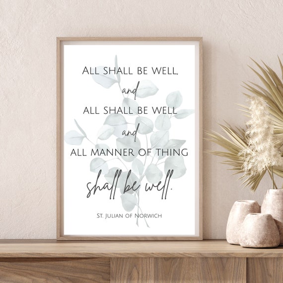すべてはうまくいく 聖ジュリアン・オブ・ノーウィッチ 伝統的な