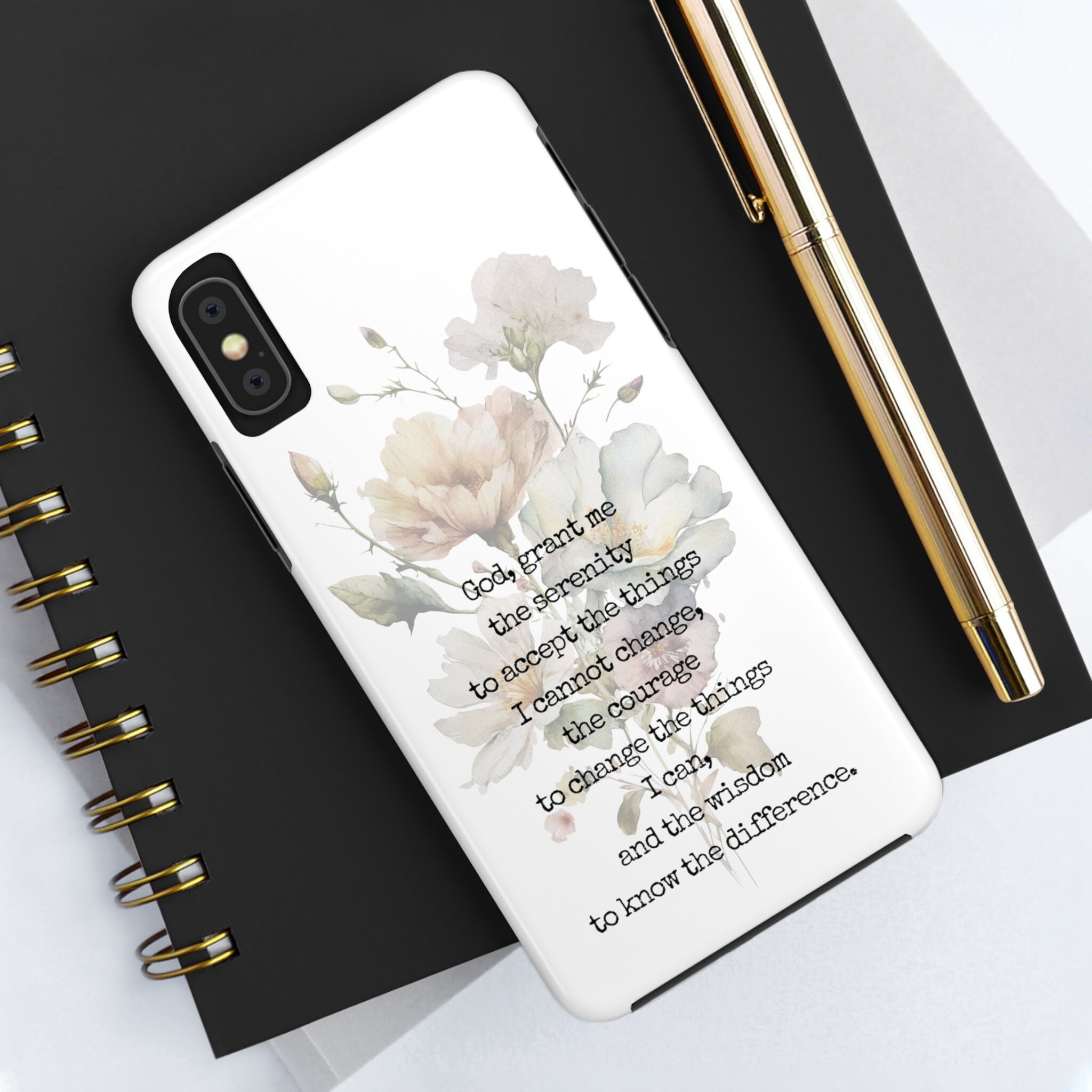 Serenity Prayer, TOUGH Christian Phone Case, Religious iPhone Cover ...