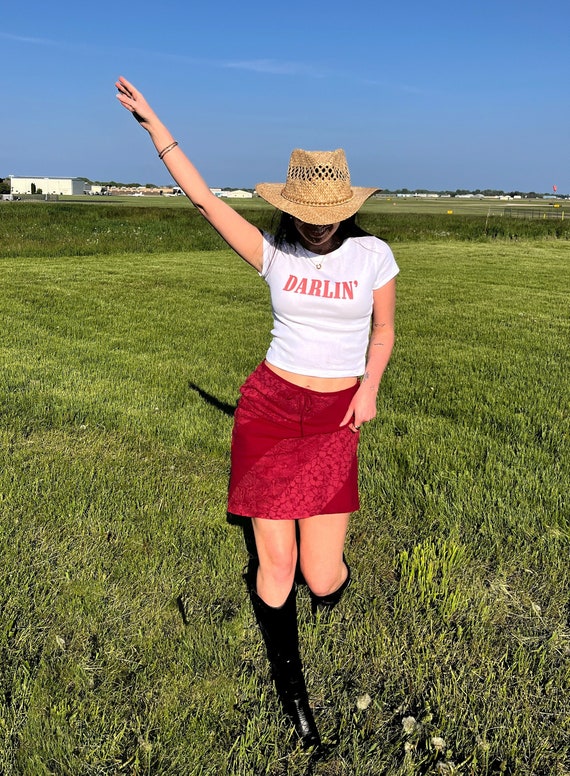 Darlin' Baby Tee | Country Concert Cropped Graphic Tee