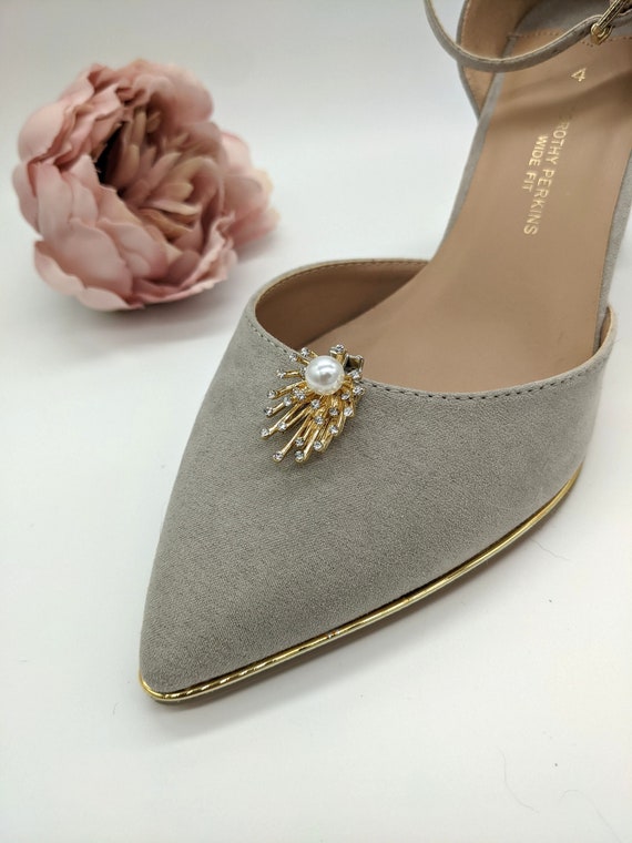 Wedding shoe embellishments sale