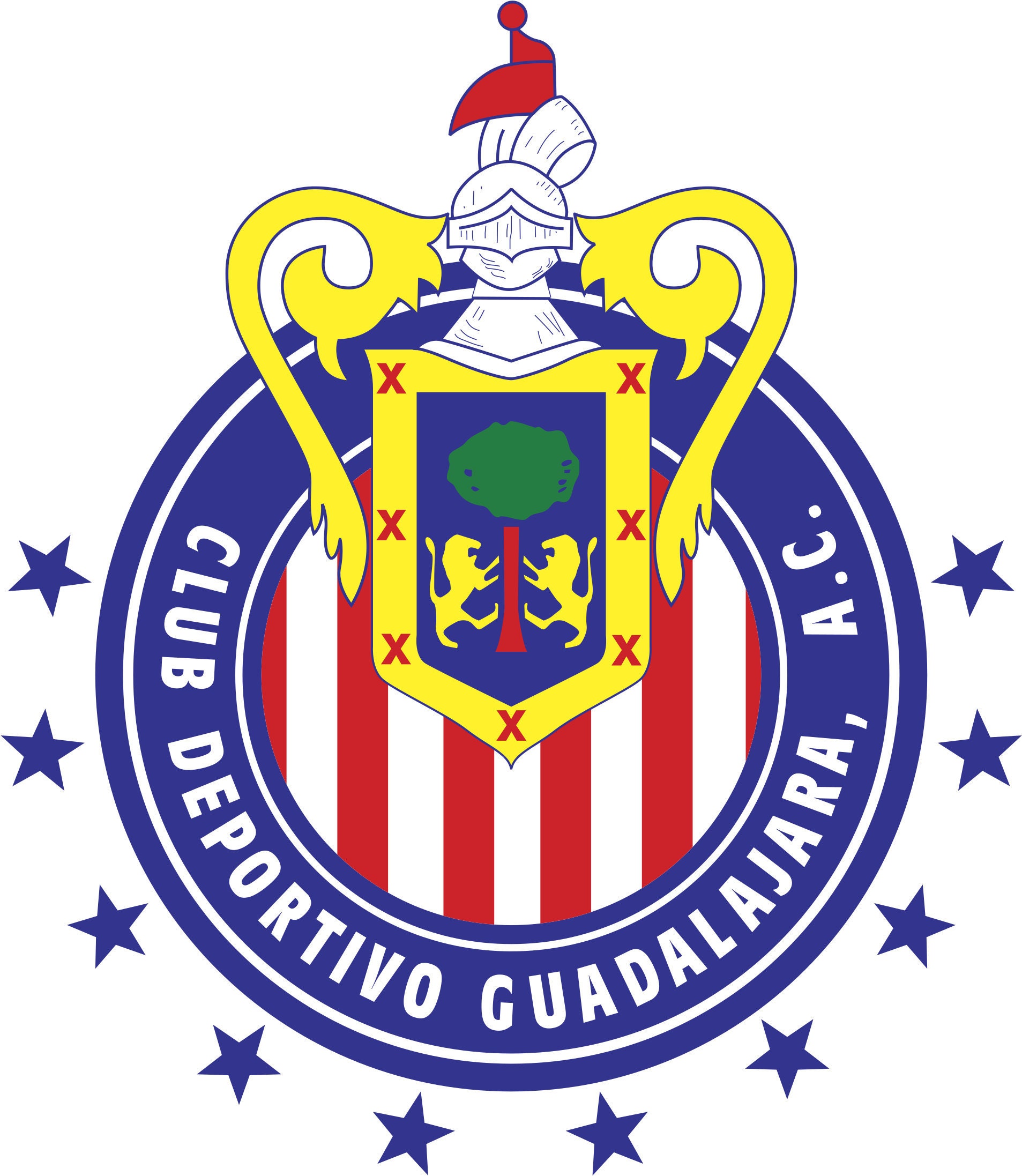 Logotipo de Chivas Guadalajara SVG Etsy