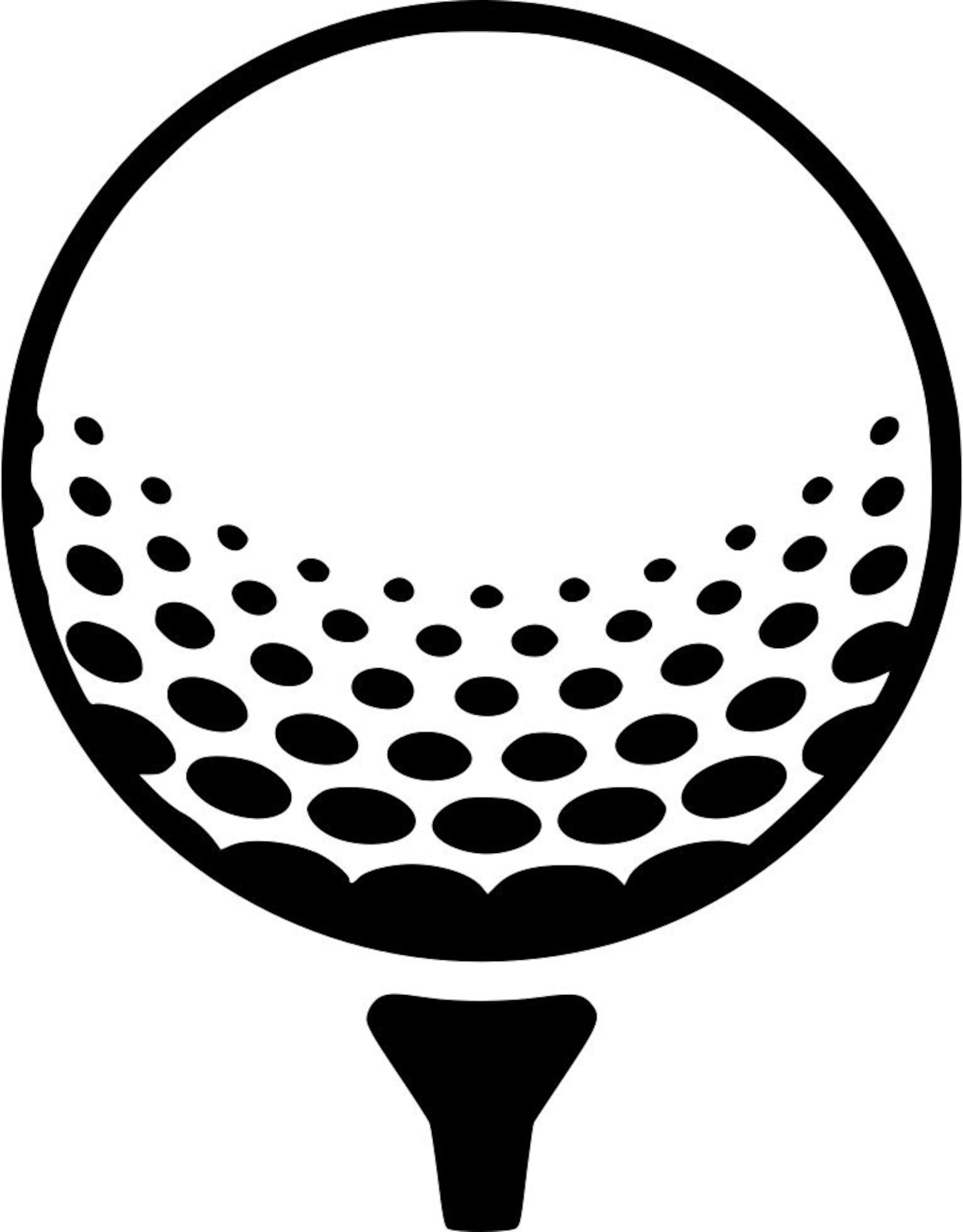 Golf ball SVG | Etsy