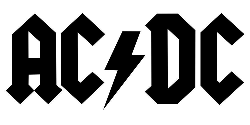 Ac/dc svg | Etsy