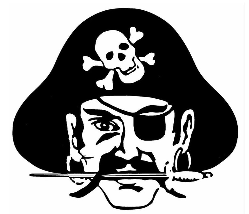Pirate SVG | Etsy