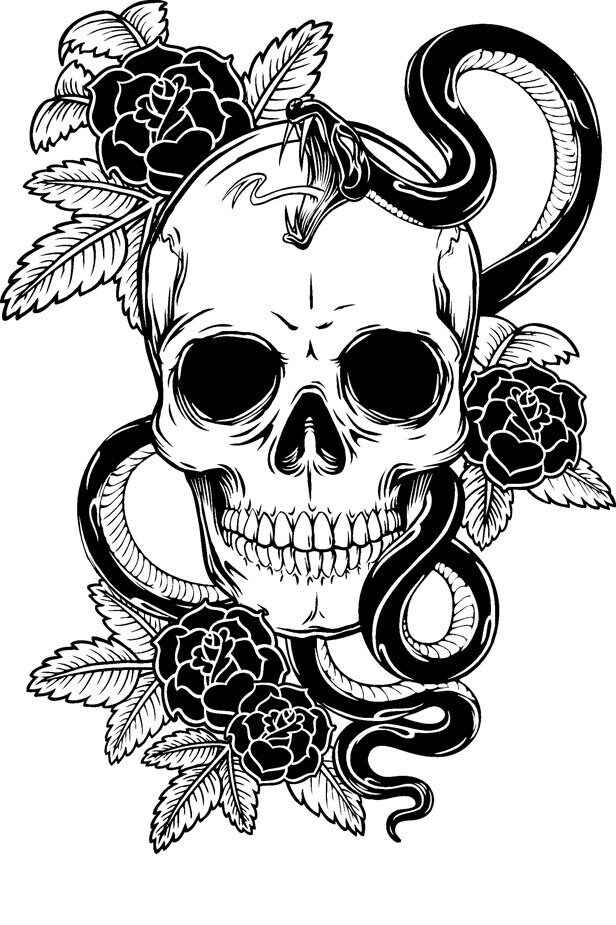 Calavera Skull SVG | Etsy