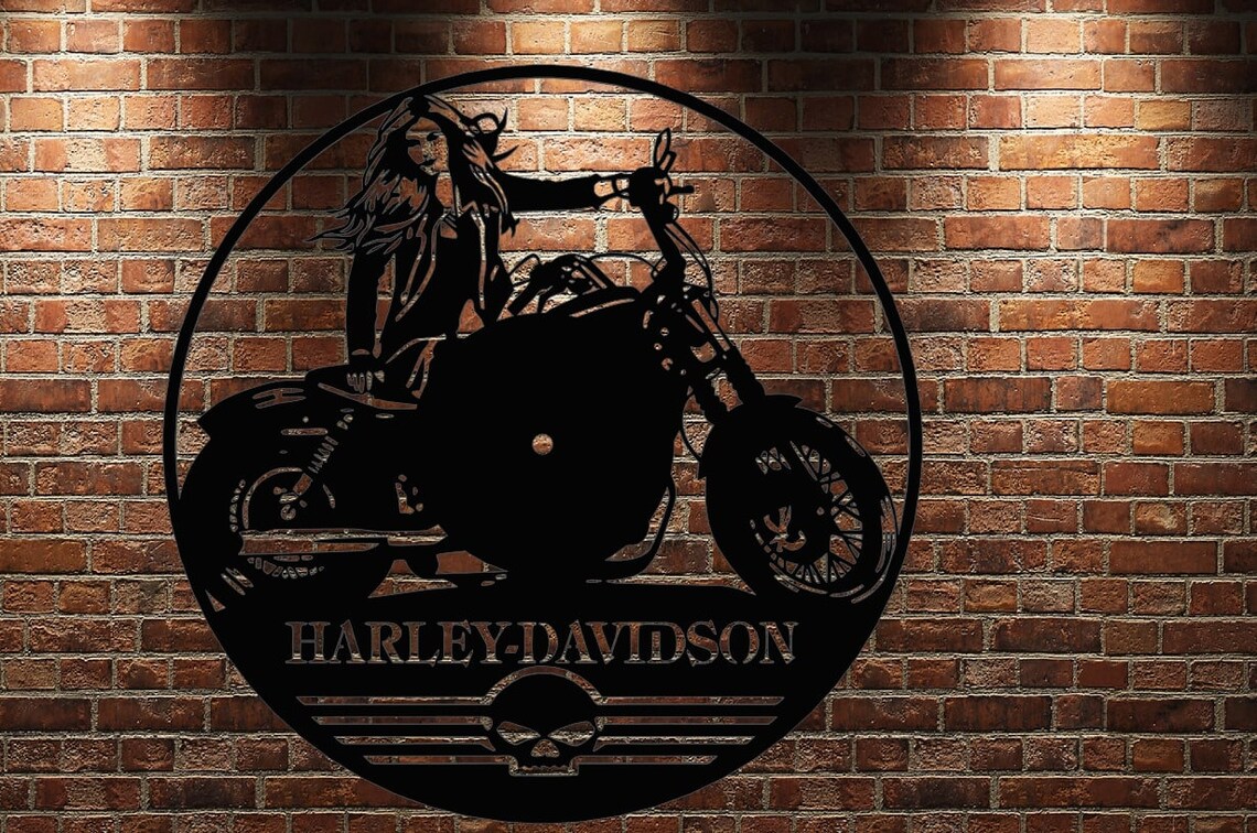 Harley davidson DXF PNG PAGE | Etsy