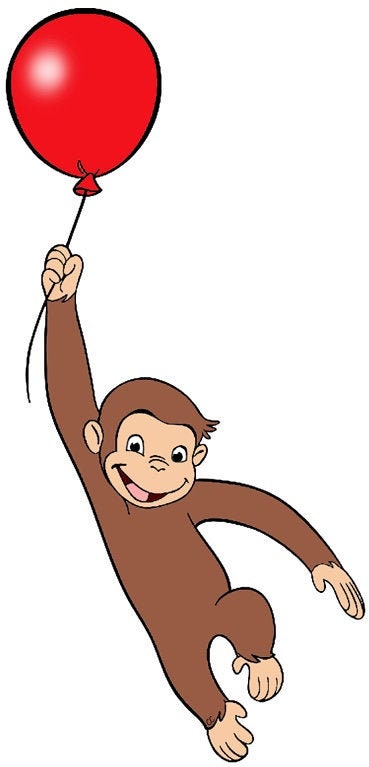 Curious George SVG | Etsy