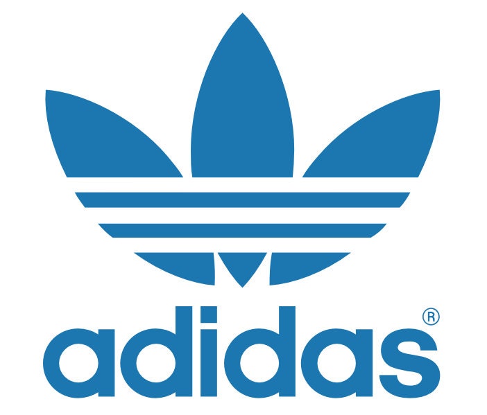 Adidas logo SVG | Etsy