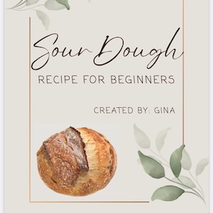 Sauerteigrezept für Anfänger, einfaches Brotrezept, Brotbacken eBook, Sauerteig-Starterkit, Brotbacken, Home Baker