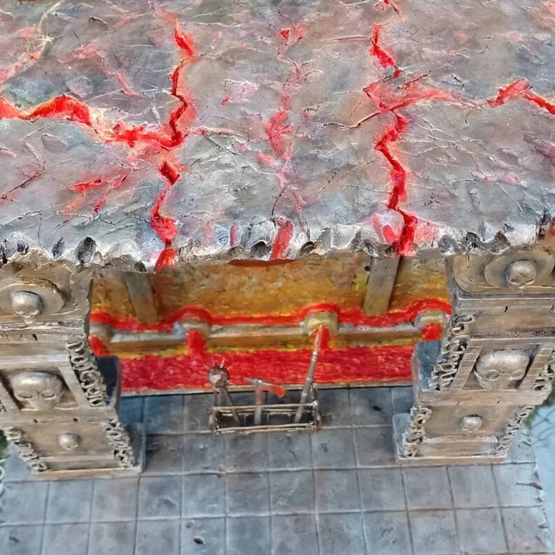 Mortal Kombat Armory Stage Custom Diorama for Action Figures Etsy