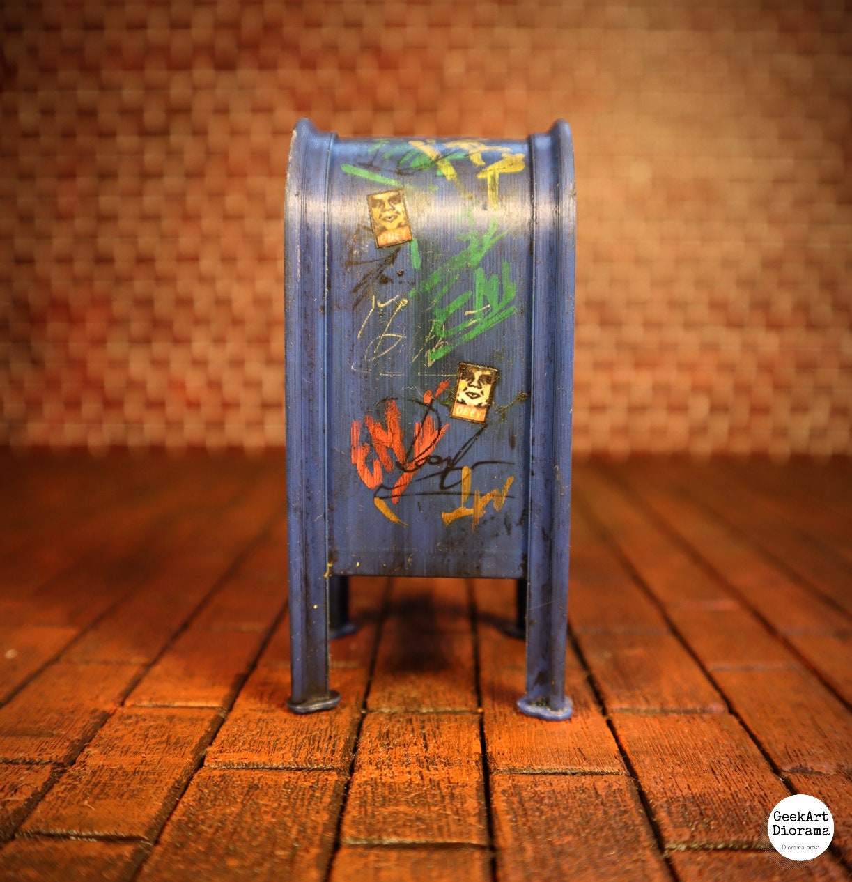 1/12 Scale USPS MAILBOX Diorama Props, Accessory for Action Figures ...