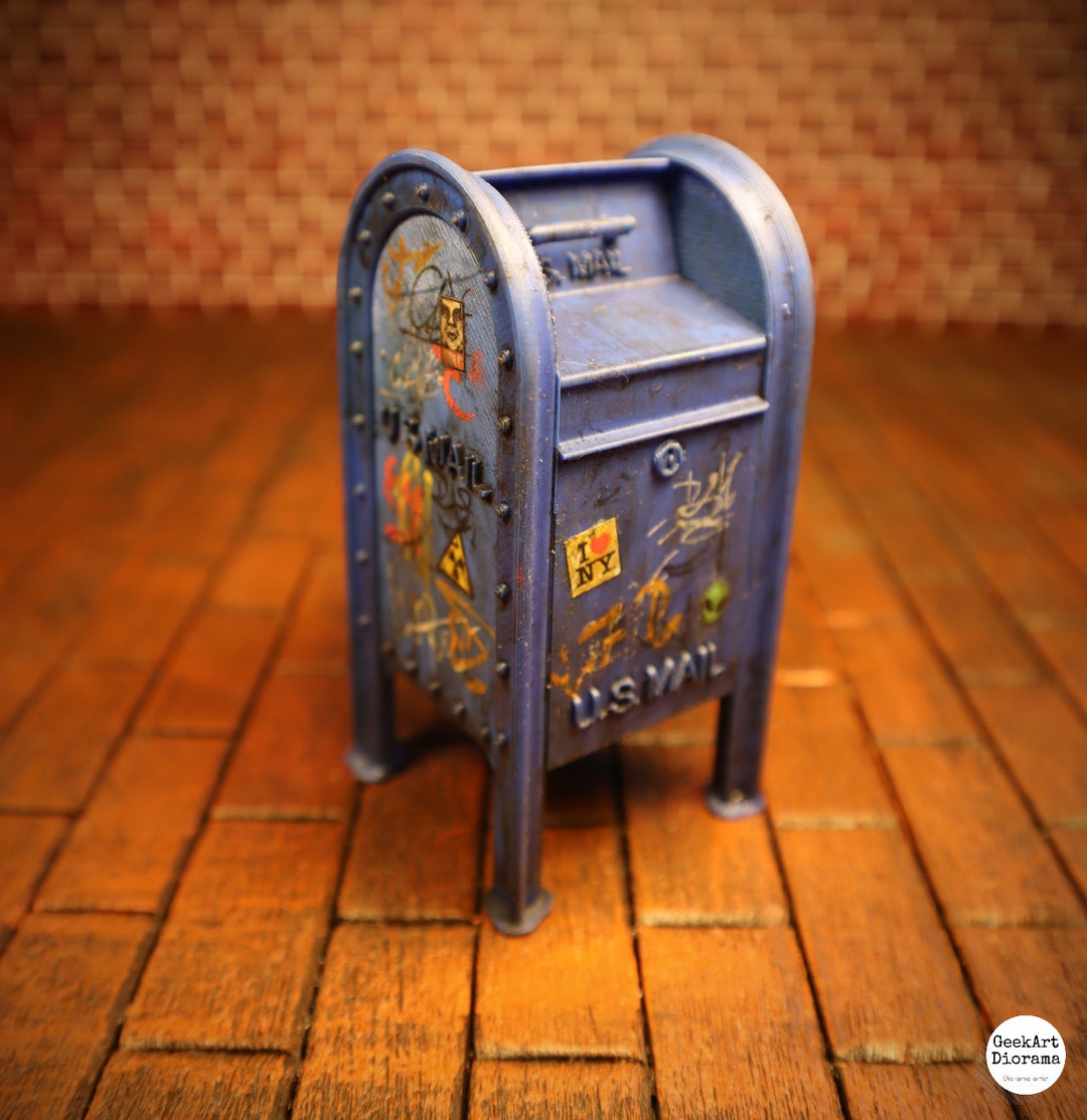 1-12-scale-usps-mailbox-diorama-props-accessory-for-action-etsy
