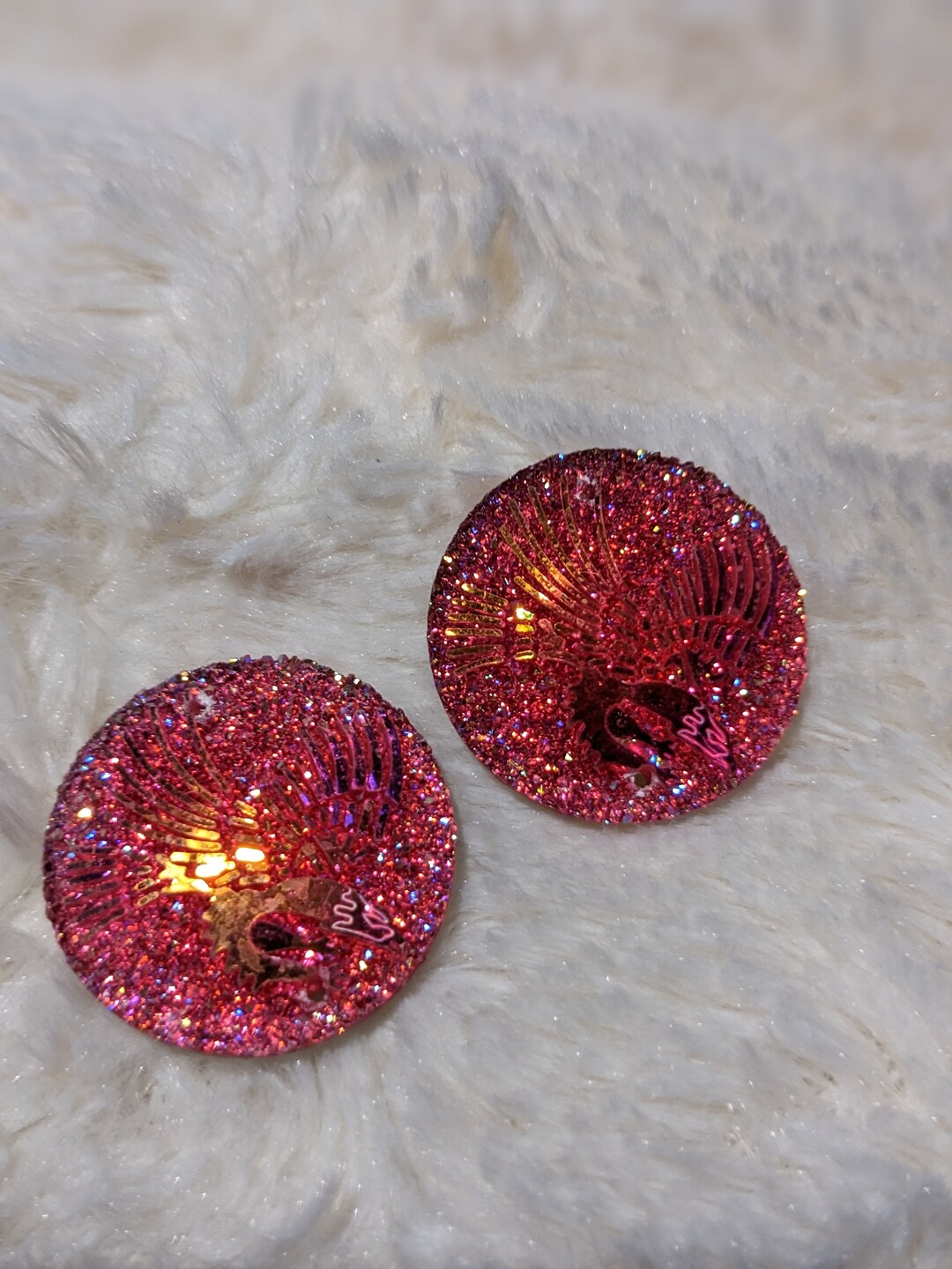 Resin Cabochon, Flat Back, Beading Supply, Indigenous Owned Business