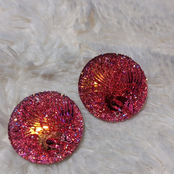 Resin Cabochon, Flat Back, Beading Supply, Indigenous Owned Business, DIY