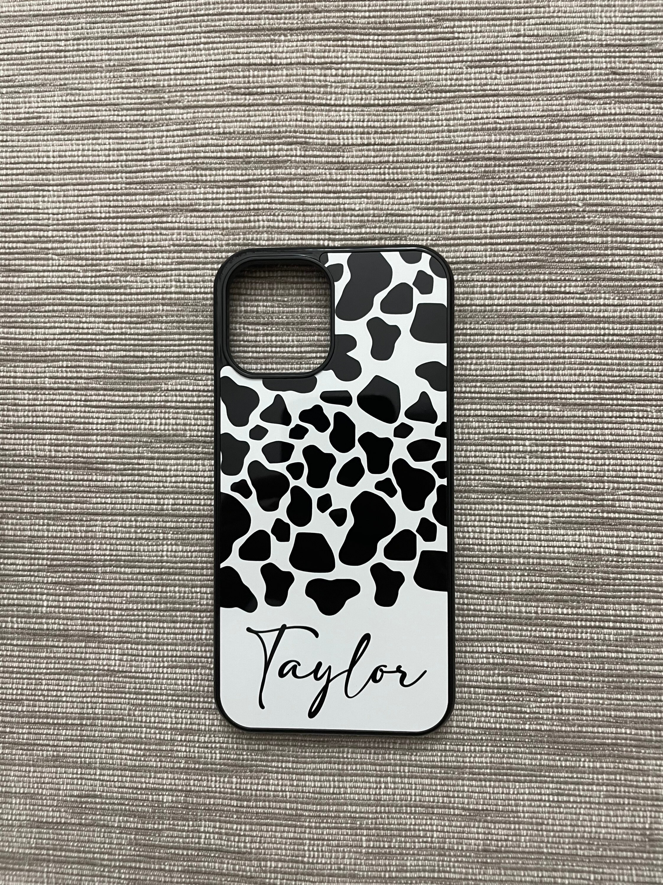 Personalized Cow Print Designed iPhone Case, Personalized Gift,  Personalized iPhone Case, Personalized Gift, Cow Print Case, iPhone Case -  Etsy