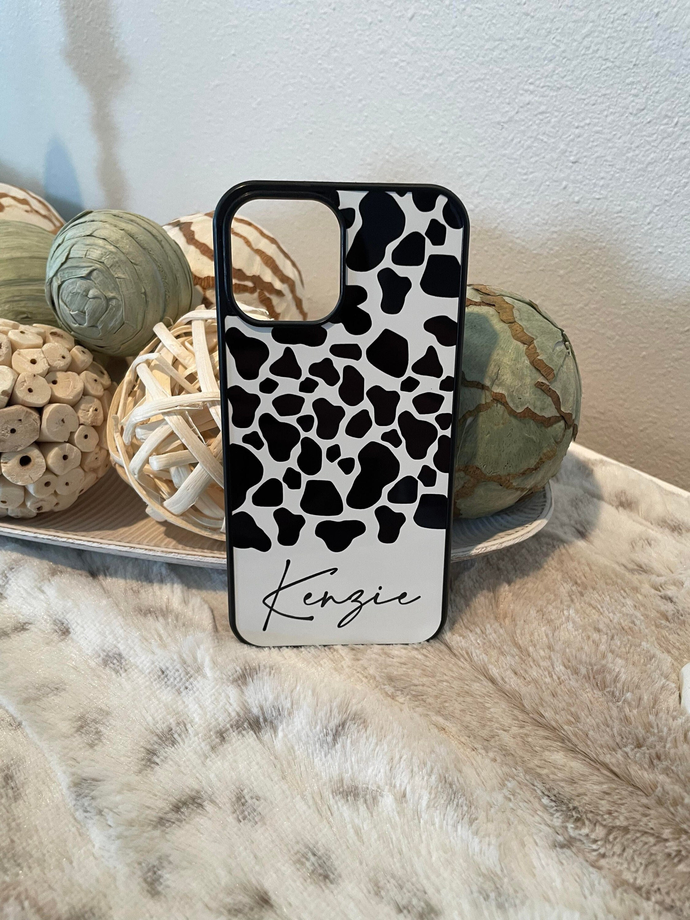 Personalized Cow Print Designed iPhone Case, Personalized Gift,  Personalized iPhone Case, Personalized Gift, Cow Print Case, iPhone Case -  Etsy