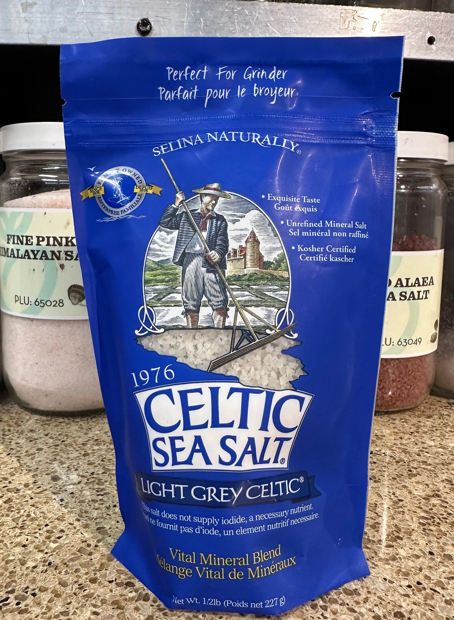 Low Temp Dried Coarse Celtic Sea Salt 250g