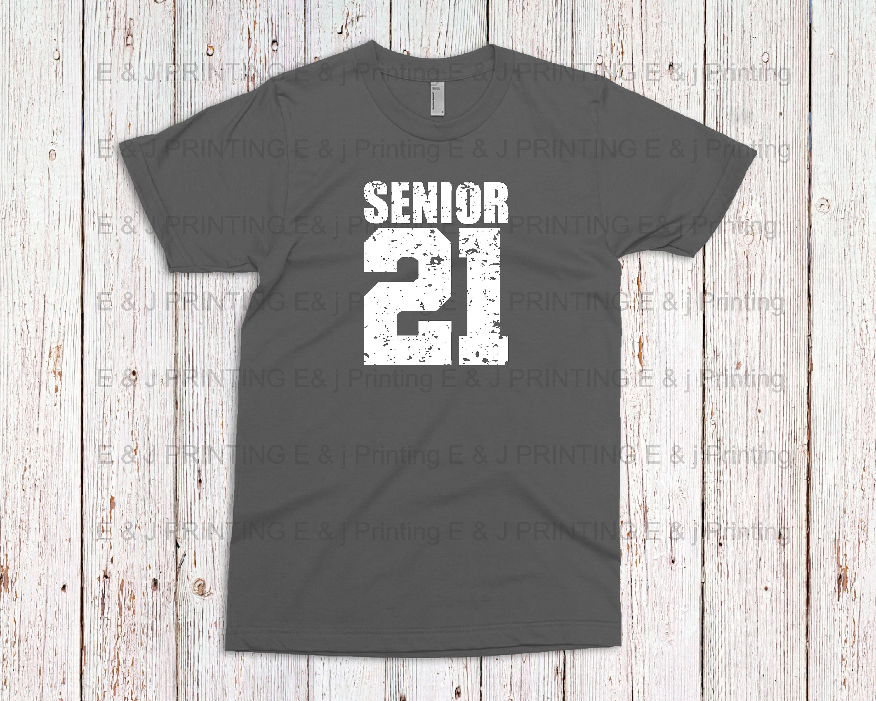 senior 21 shirts
