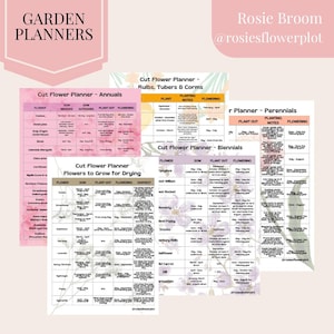 Bloemplanners, tuinplanner, plantgidsen, tuinplantplanner, tuingids, bloemengids, tuindagboek