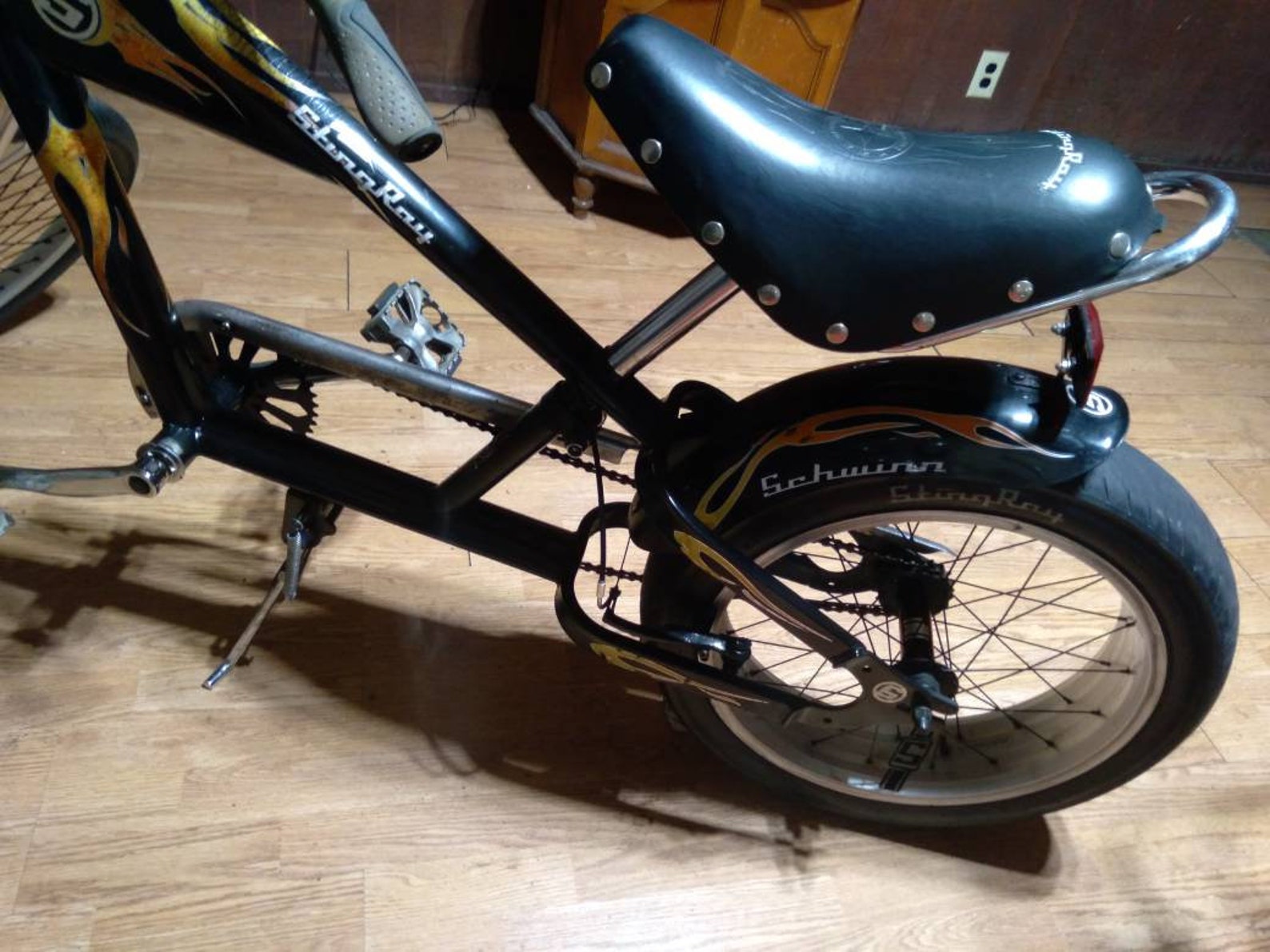 vintage chopper bike