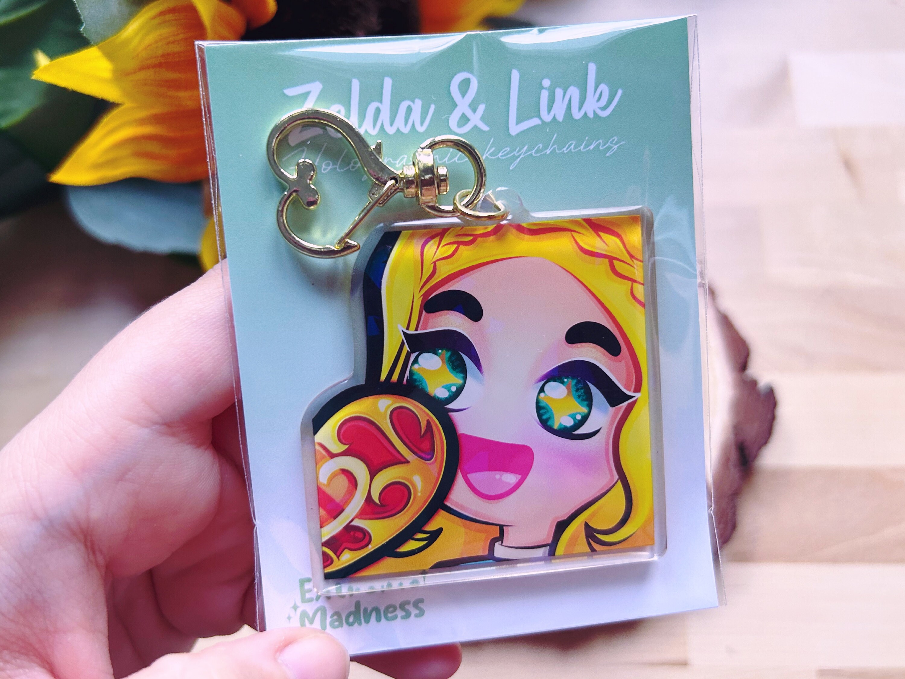 The Legend of Zelda acrylic keychain △ Retro Link Zelda Nintendo