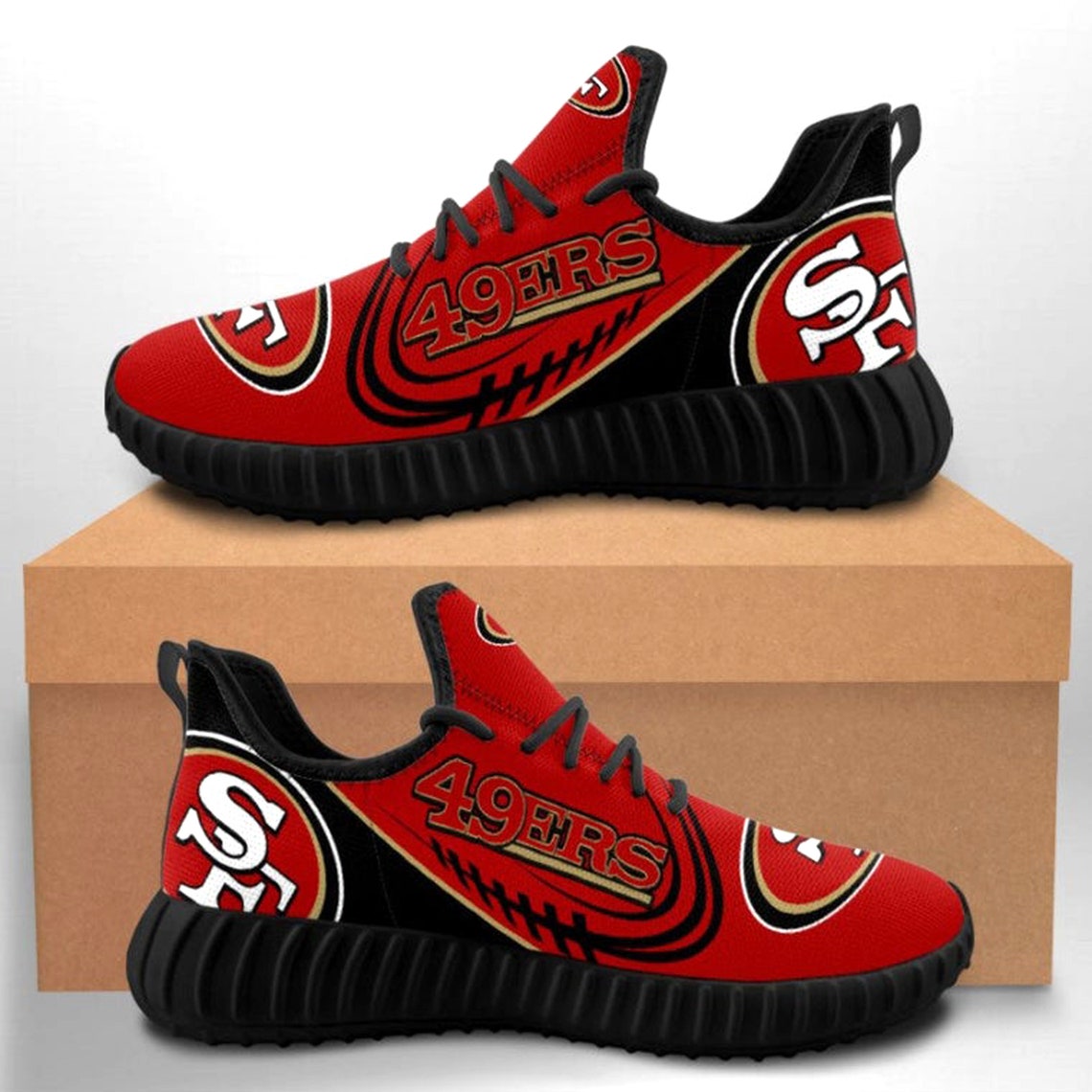 San Francisco 49ers SneakersSan Francisco 49ers Reze Shoes