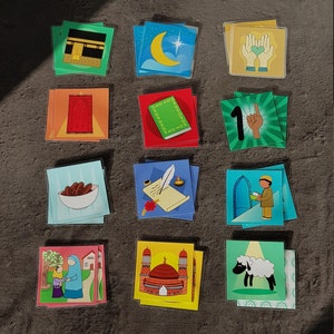 ISLAM MEMORY CARDS - playing cards
