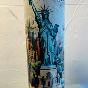 3D New York City Tumbler, Personalized Insulated Travel Mug bild 8