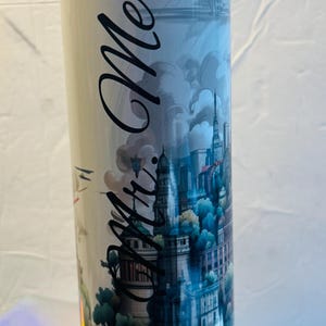 3D New York City Tumbler, Personalized Insulated Travel Mug bild 9