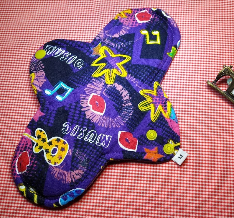 Washable reusable menstrual Cloth Pads. Eco Friendly Period Washable reusable menstrual Cloth Pads. Eco Friendly Period