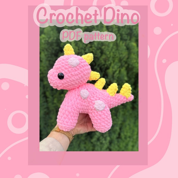 Dinosaur crochet pattern