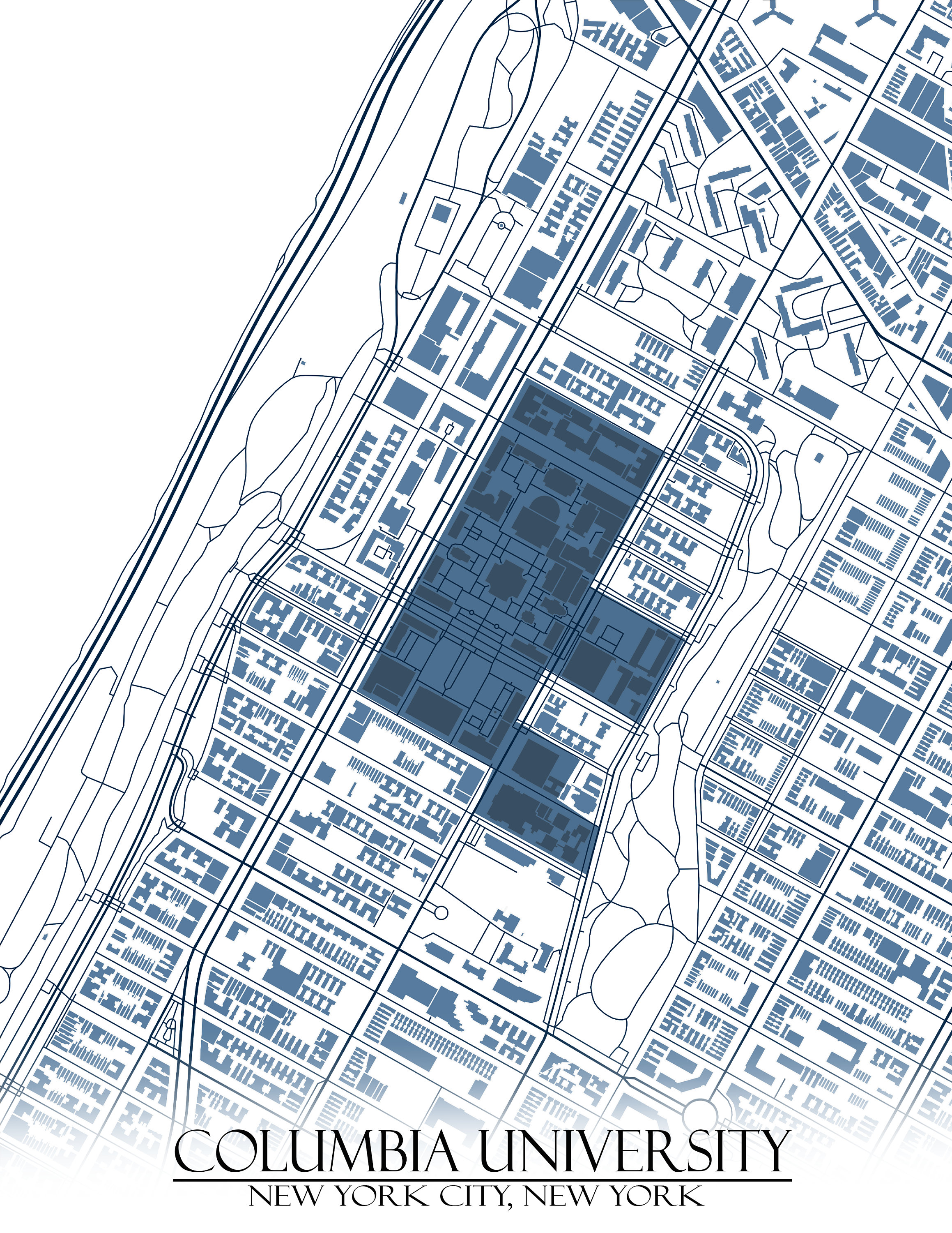 Columbia University Map