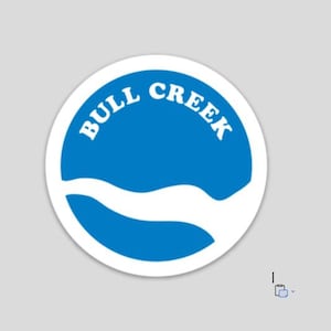 Kayak sticker - RiverStamp - BULL CREEK